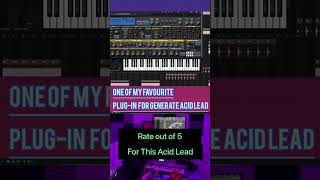 Producing music with my fav VST plug-in POIZONE V2 perfect balance of acid leads  #plugins #techno