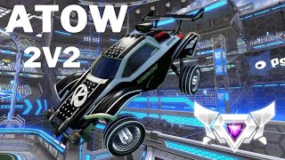 ATOW CARRYING Zen In 2v2? - Ranked SSL - Rocket League Replays