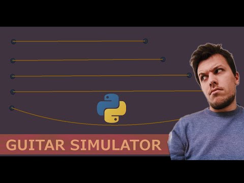 IS IT POSSIBLE TO CREATE A GUITAR SIMULATOR WITH PYTHON ?