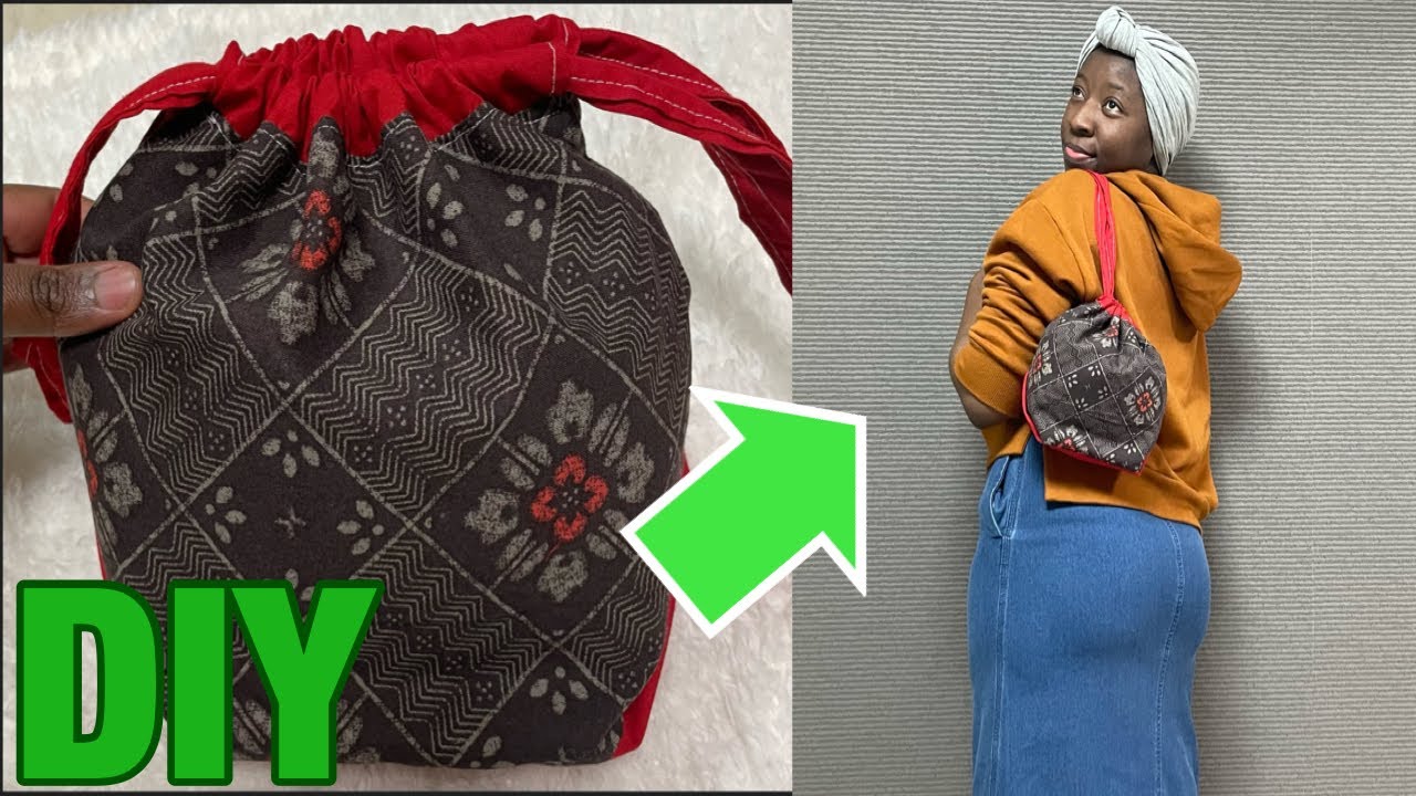 How to Make a Bag at Home Sewing Bags YouTube