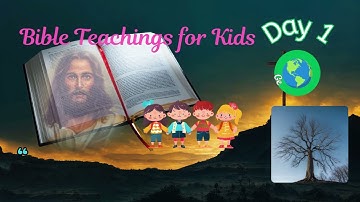 Bible Teaching for Kids - Day 1 - The Jesse Tree "Journey with us through the Bible. For Christmas