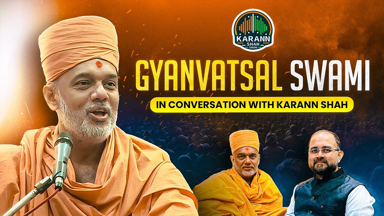 Pujya Gnanvatsal Swami's First INTERVIEW | BAPS Management, Largest Mandir, Success & Failure 