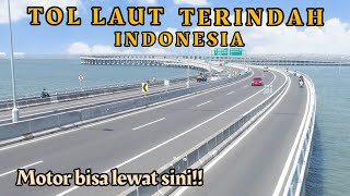 BALI MANDARA TOLL || The most beautiful middle of the sea in Indonesia