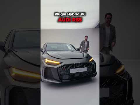 The Plug-in Hybrid V6 in the 2026 Audi RS5 !