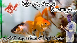 How to Change Water in Aquarium | water change in Aquarium | How many days to change water in fish