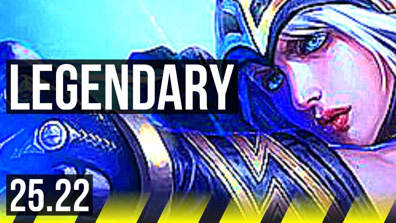 ASHE & Thresh vs DRAVEN & Elise (ADC) | 12/1/13, Legendary | KR Master | 25.22