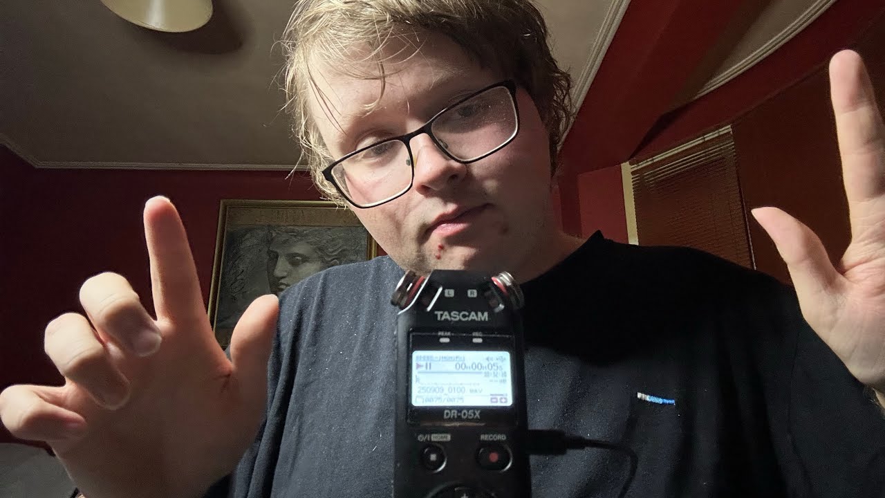 ASMR UP close Trigger Words for good sleep