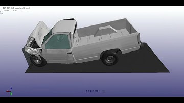 Virtual Car Crash | Ls Dyna