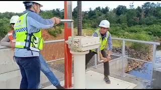 Gate Operation for Houay Mackchan Weir