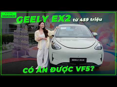 Geely EX2 : giá chỉ 459-499 triệu, rộng hơn VF5, có ADAS, dẫn động cầu sau!