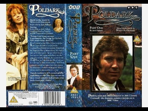 Original VHS Opening and Closing to Poldark Part One UK VHS Tape  