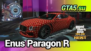 Enus Paragon R GTA Online бесплатно получил машину в казино на колесе удачи ГТА Онлайн