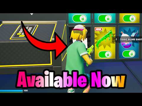 How To Get Toxic Slime Shotgun in 1vs1 with every gun Fortnite