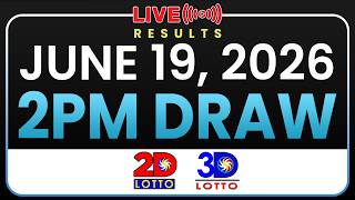 2PM PCSO LOTTO RESULTS TODAY JUNE 19, 2026 | SWERTRES EZ2