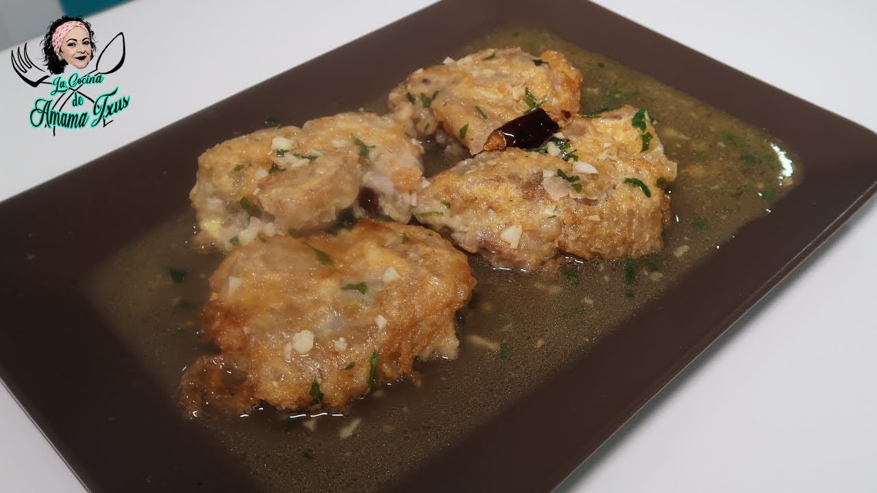 Manitas de cerdo en salsa verde - AMAMA TXUS