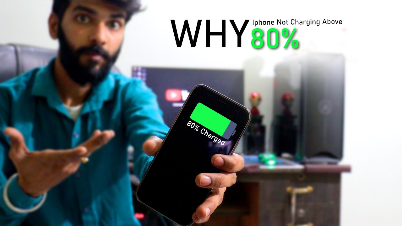 Why Iphone Not charging above 80% #iphone12 #iphonebattery - YouTube