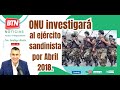 En Vivo: ONU investigará al ejército sandinista por Abril 2018. 23 Marzo 2023.