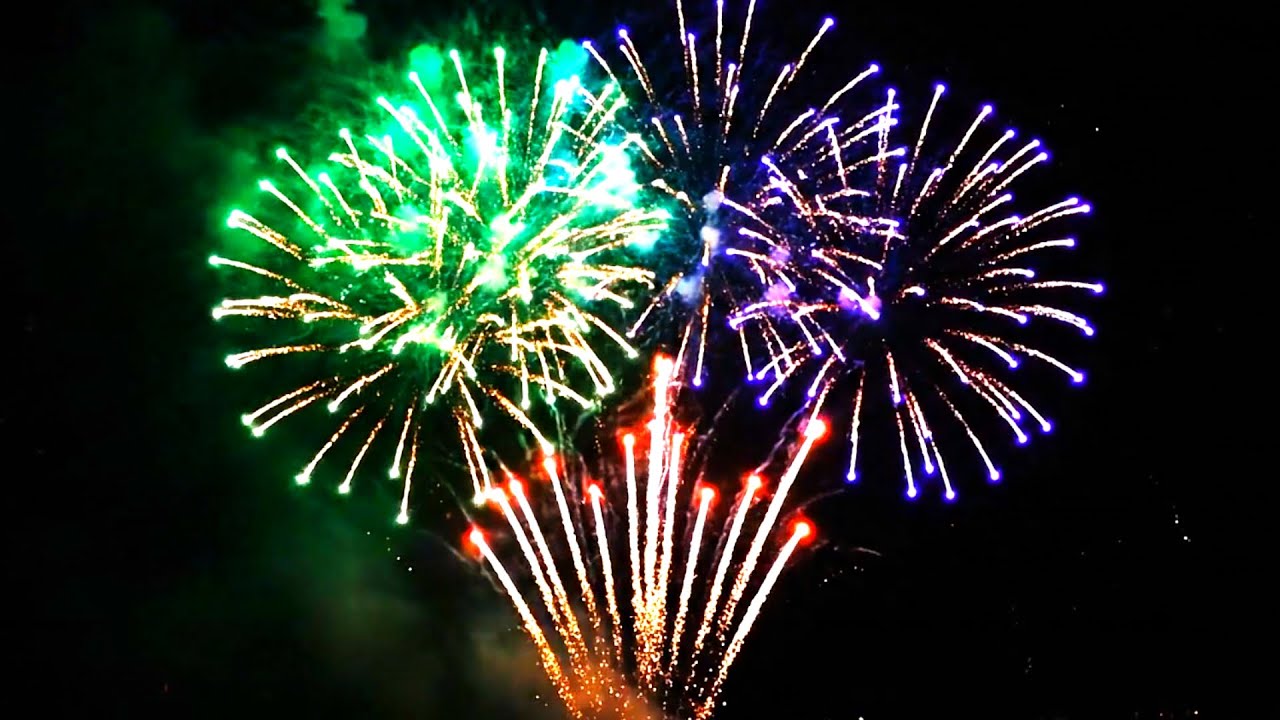 1 Hour Fireworks Display 2025 🎆 | Fireworks Display Sound Effects
