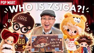 POP MART ZSIGA Has a Whole Cast?! 🎭 Life Is a Show FULL SET Unboxing