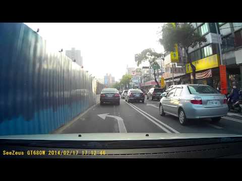 SeeZeus GT680W (加上NiSi DW1 CPL 偏光鏡) 市區道路實拍-EV=+2/3 ,逆光