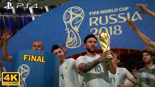 Fifa 18  World Cup Russia  Argentina Vs Belgium  Final  Ps4 Gameplay