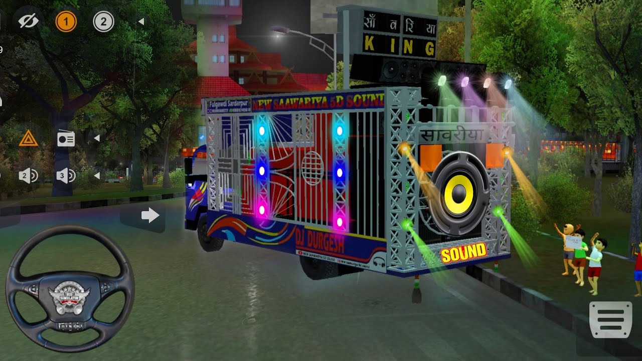 Big loading DJ Truck ! Loading DJ Truck ! Dj Truck Game ! Old Hindi Bollywood Remix  DJ Song
