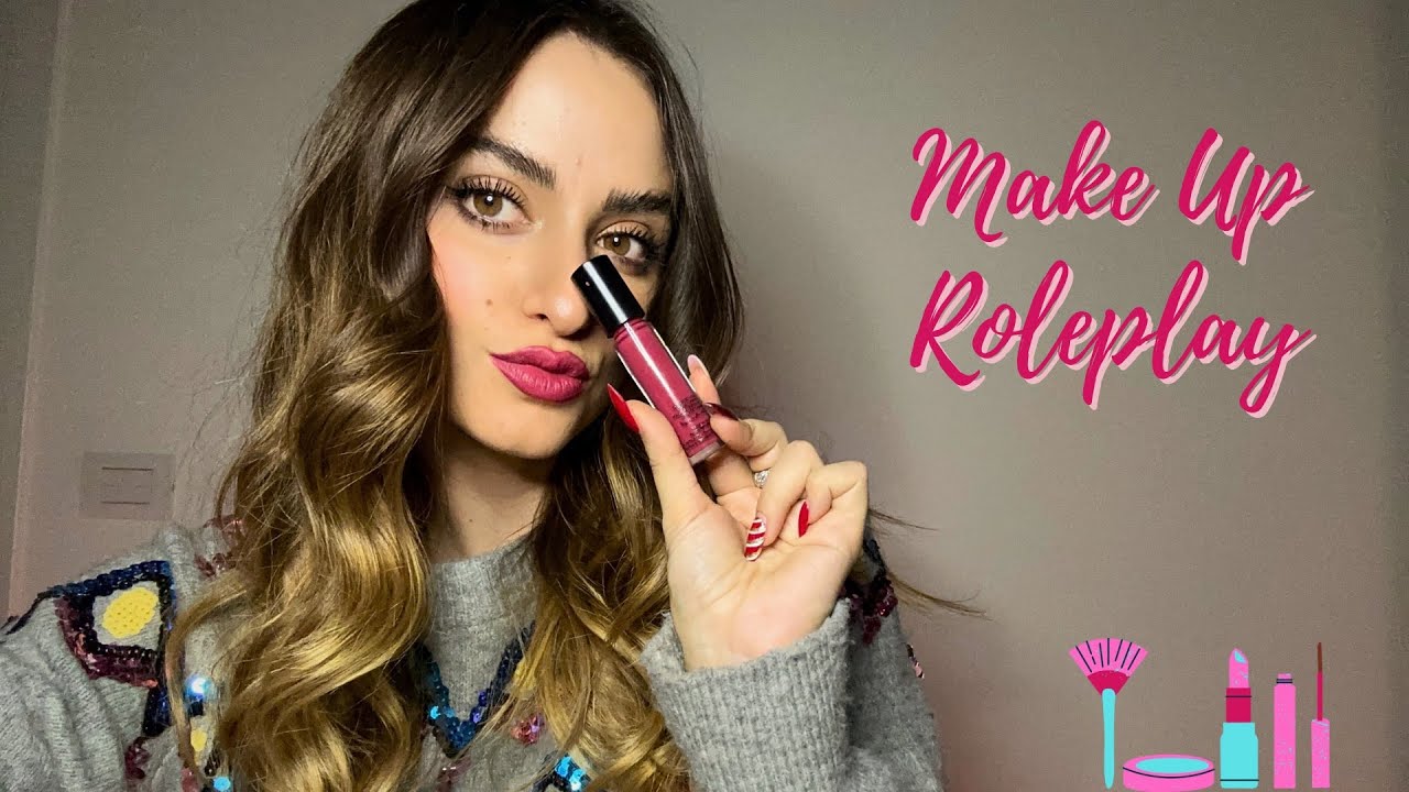 💋MAKE UP Roleplay | La tua amica ti trucca per uscire | MartinaB 💄
