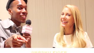 Dee Ocleppo (Mrs. Hilfiger) Interviews on New Lux Handbag Line Exclusively at Saks Fifth Ave!