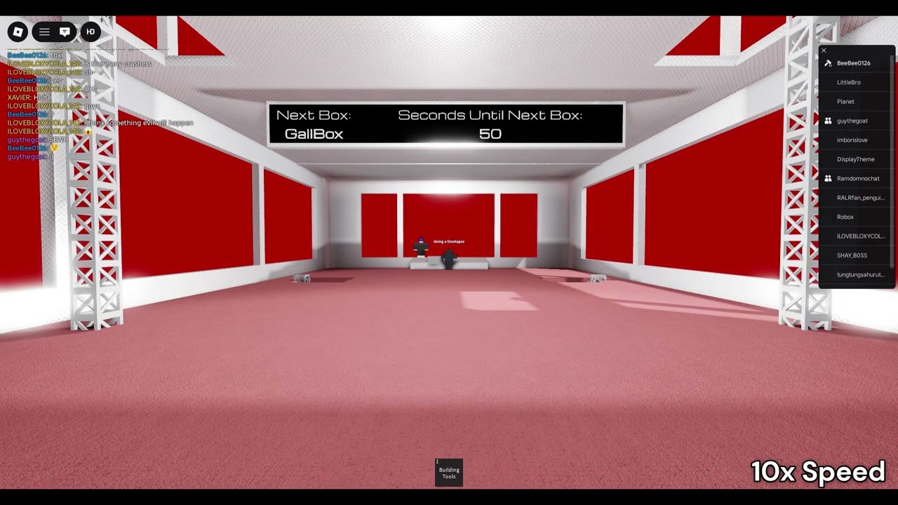 Bee's Skybox Tour Tesseract Box - Timelapse