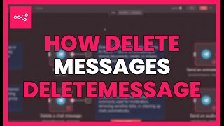 How to delete messages with DeleteMessage in a Telegram bot