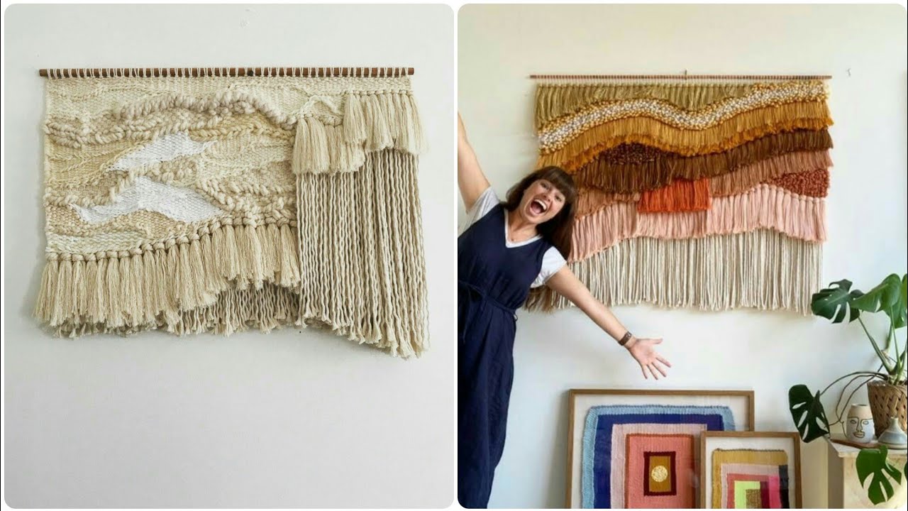 Top most demanding and stylish hand woven wall hanging designs XL