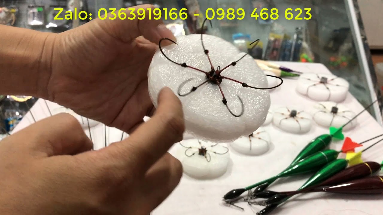 Lưỡi lục xu, lưỡi lục câu đầu cành và phao câu đầu cành giá siêu khuyến mại mùa sale 11-11