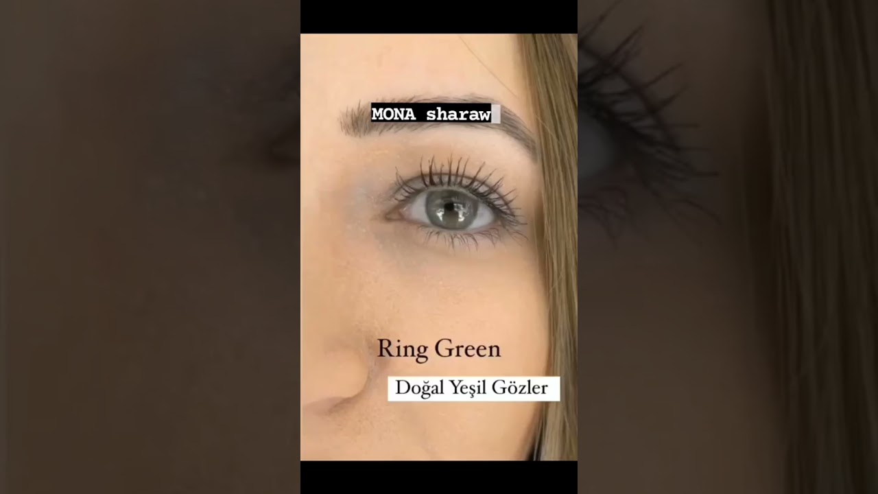 Medeo MedeolensLuxury  Colour LensesRing Grey, Ring Blue, Ring Green, Ring Hazel, Ring Olive