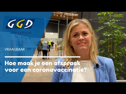 Hoe maak je een afspraak voor een coronavaccinatie? | Vraagbaak | GGD IJsselland