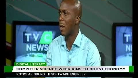 Rotimi Akinduro speaks on Computer science week
