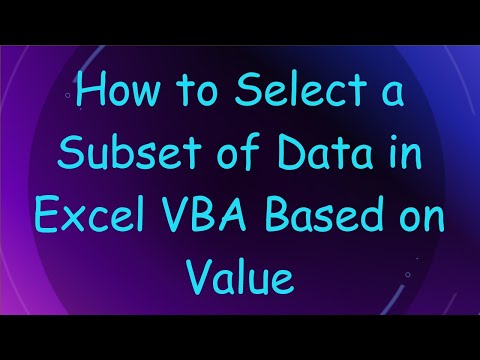How to Select