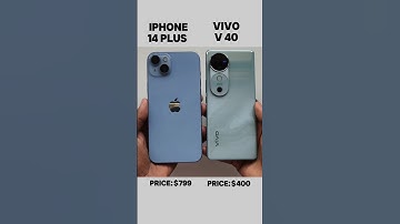 iPhone 14 Plus or Vivo V40 – Which Phone is Worth Your Money? #shorts