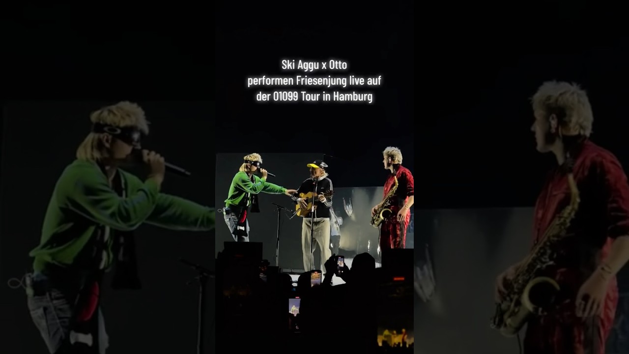 02/06/2023 • Ski Aggu und Otto performen Friesenjung auf der 01099 Tour in Hamburg...