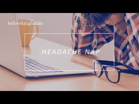 ASMR: headache nap