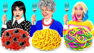 Reto De Cocina Wednesday vs Abuela | Trucos Para Padres de TeenTeam Challenge