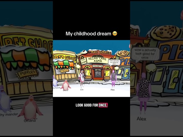 My Club Penguin childhood dream 🥹