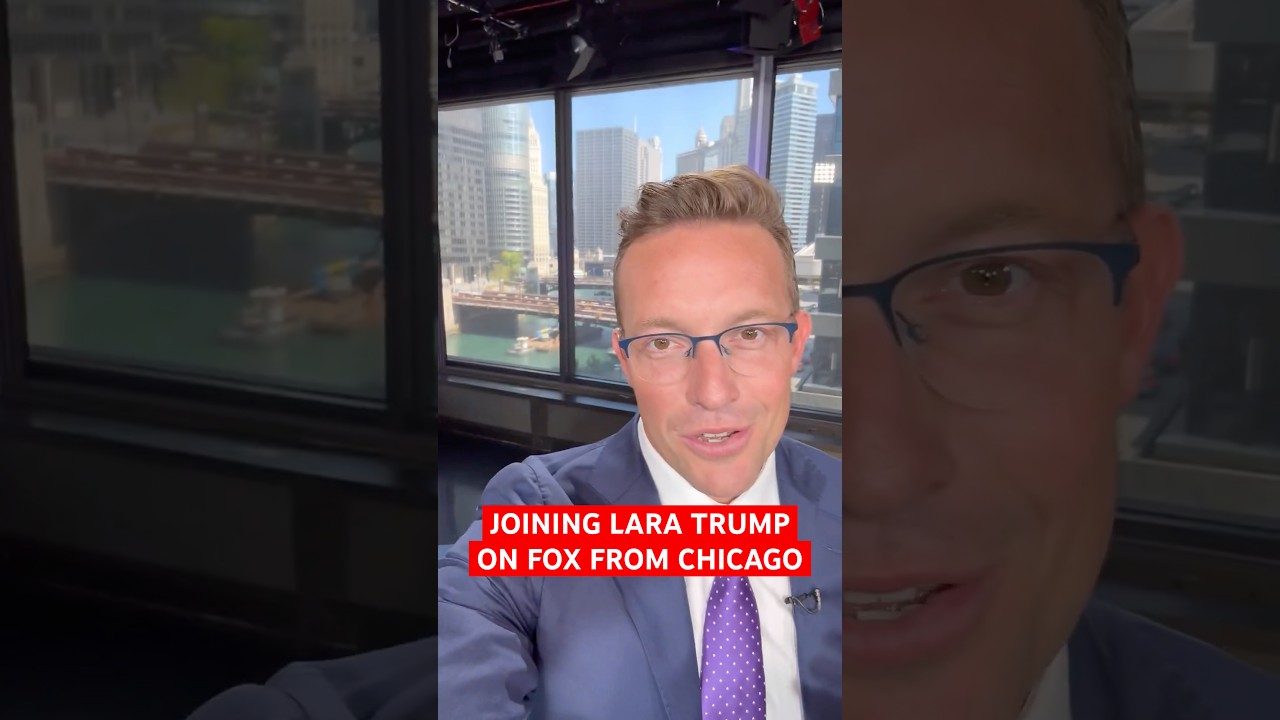 Joining Lara Trump on Fox News From Chicago 🔥