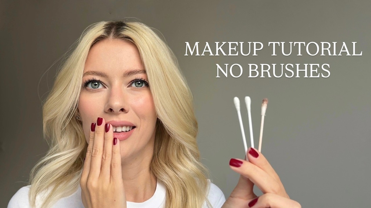 Никаких кистей, никаких спонжей — только пальцы! Полный макияж лица | Елена Рачицкая