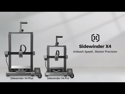 Imprimante 3D Artillery Sidewinder X4 Pro (240 x 240 x 260 mm) + 5 kg de  filaments PLA offerts (Entrepôt EU) –