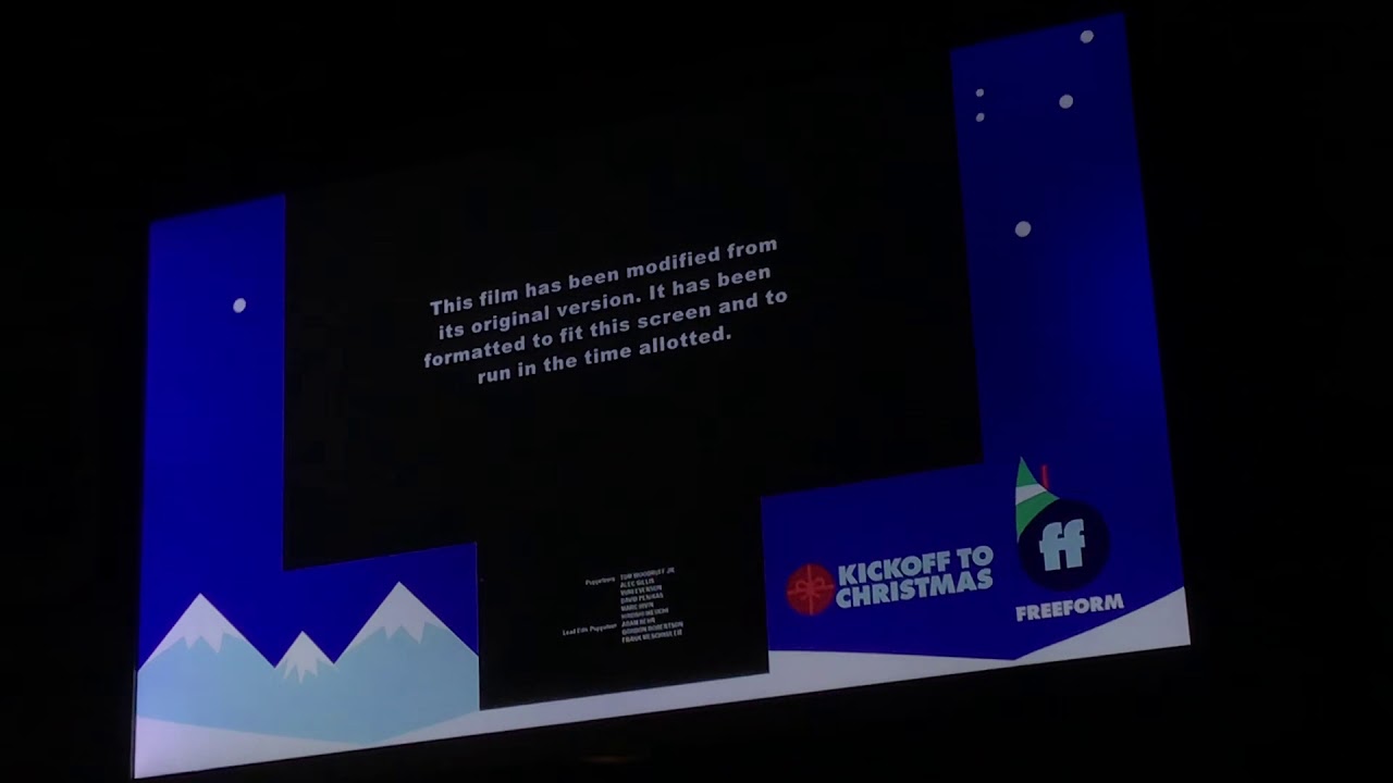 Freeform Kickoff to Christmas The Santa Clause 3: The Escape Clause Intro