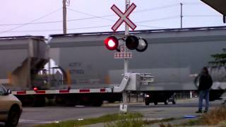 09/29/15 RARE! BC Rail leads fast CN train!