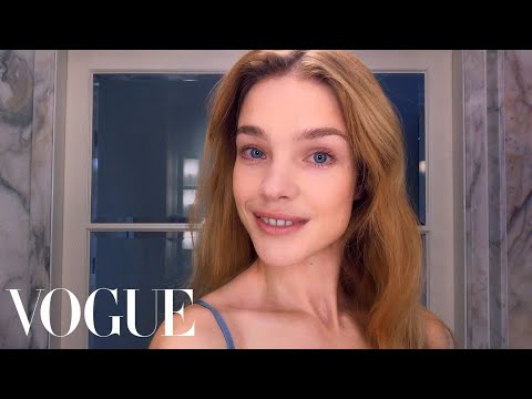How Supermodel Natalia Vodianova Combats Jet-Lagged Skin | Beauty Secrets | Vogue