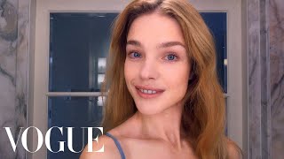 How Supermodel Natalia Vodianova Combats Jet-Lagged Skin | Beauty Secrets | Vogue