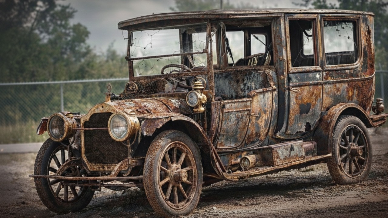 ASMR Deep Clean & Rebuild: Bringing a 115-Year-Old 1905 Baker Electric Back to Life