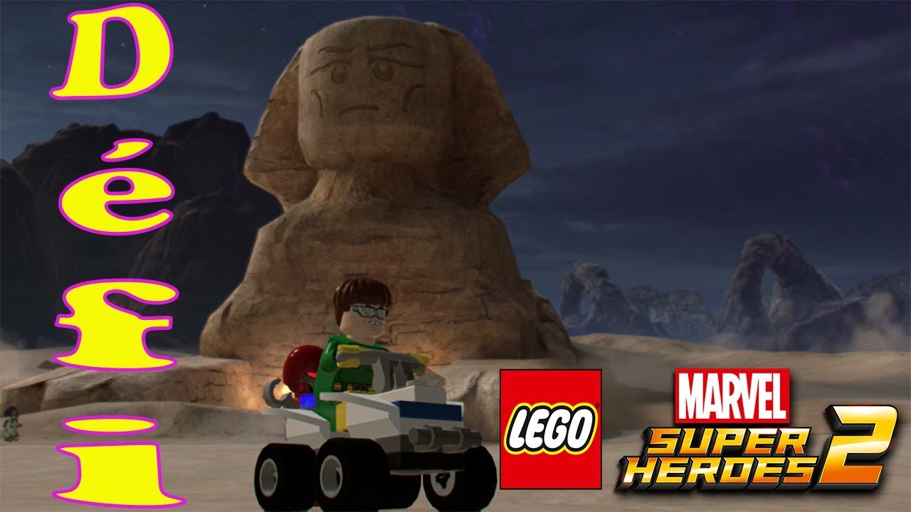 Lego Marvel Super Heroes 2 Fr Defi Changer D Adresse Vehicule La Foreuse Laser Youtube